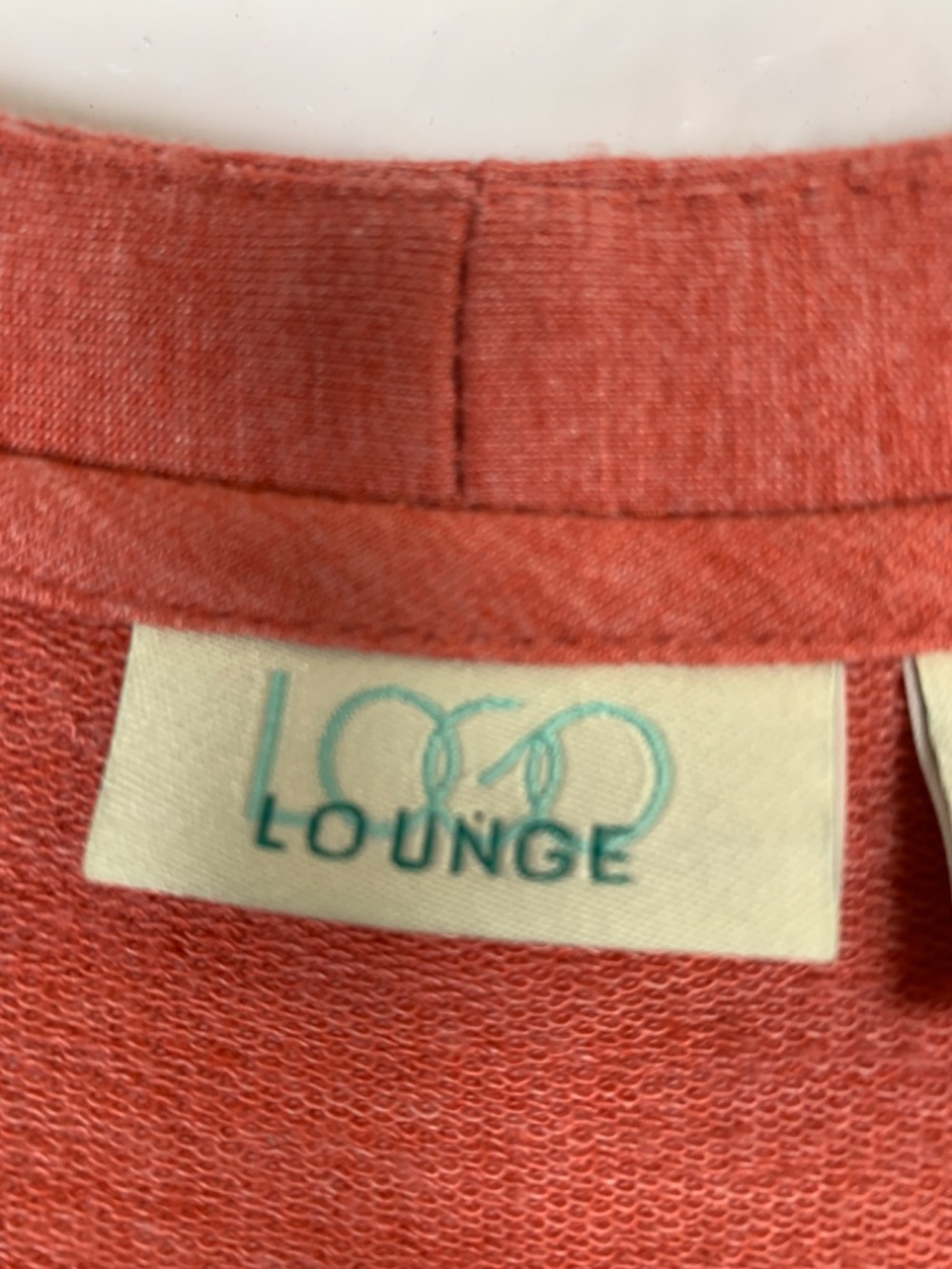 LOGO Lounge Lori Goldstein Womens Zip Up Sweatshirt Size 2X Red Lace Overlay - Picture 3 of 14